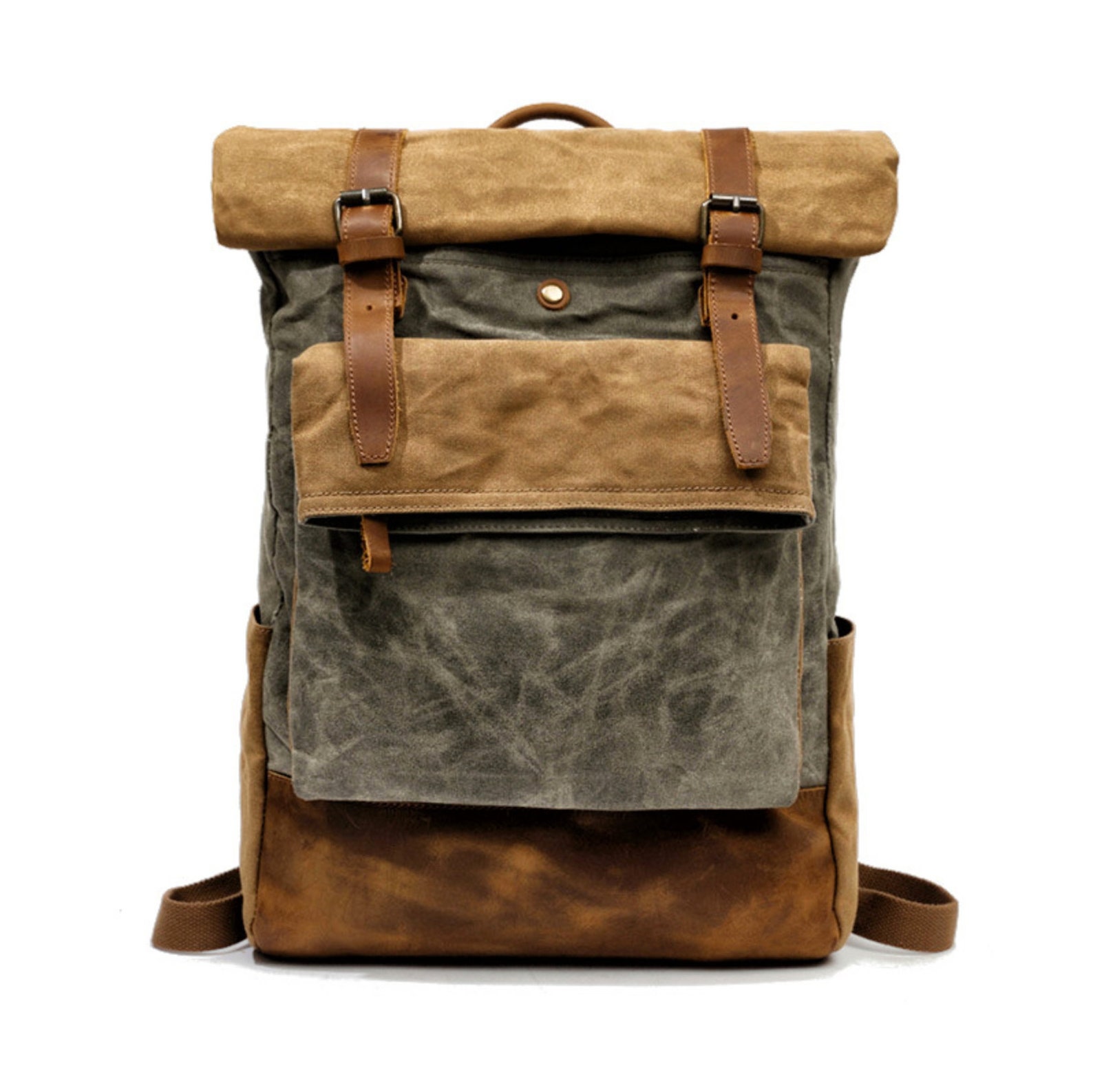 Backpack for Men and Women Backpack Men Leather Waterproof Etsy