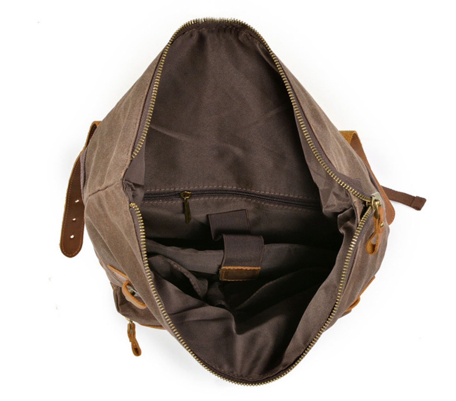 Backpack Men Leather Backpack Coach Army Green Backpack Etsy