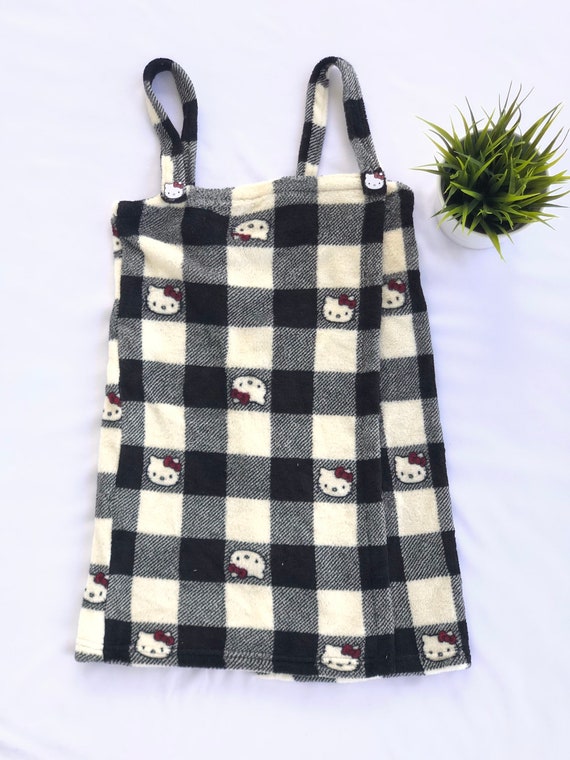 Hello Kitty Gingham Pinafore Apron