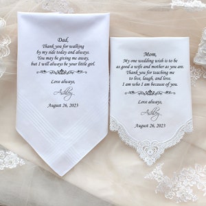 Mother of the Bride Gift from the Bride. Father of the Bride Gift from the Bride