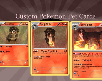 Custom Your as a Pet Pokémon Card Set - Evolutions