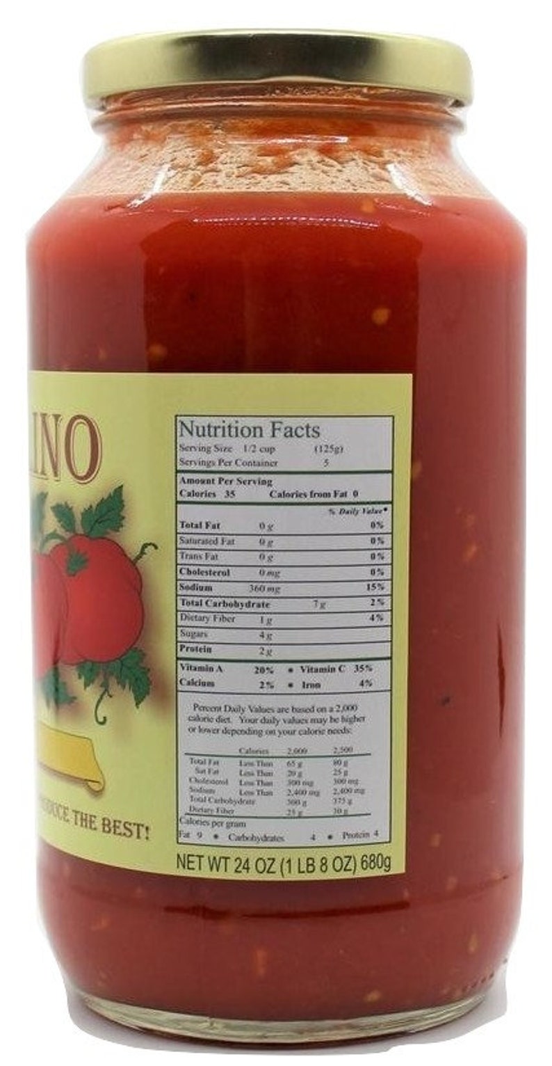 Marinara Sauce by Ingrasselino Products 24 oz 3 Pack Etsy