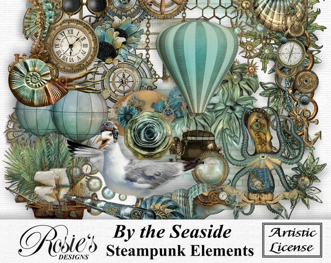 By The Seaside Steampunk Elements Artistic License