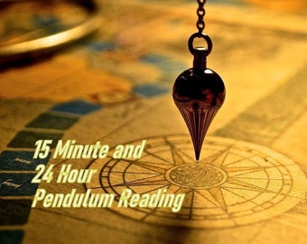 Yes/No Pendulum Reading Accurate Psychic Same Hour Same Day Reading 15 Min Option Please Contact Me First