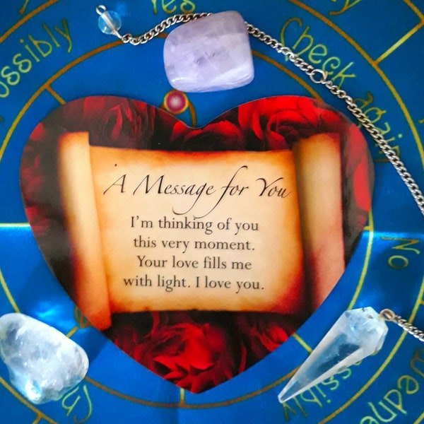 Messages de votre personne Cartes Oracle Messages d’amour Lecture psychique Messages canalisés Option Jour même Messages Twin Flame