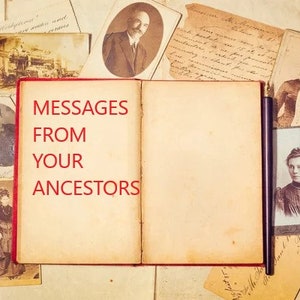Message de vos ancêtres Message canalisé Lecture psychique 2 cartes Oracle Tarot Ce que vous devez savoir