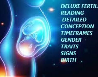 Spirit Baby Fertility Reading Conception, Fertility Tarot, Baby Gender Prediction, Pregnancy Prediction, Pregnancy Readings Bath Option