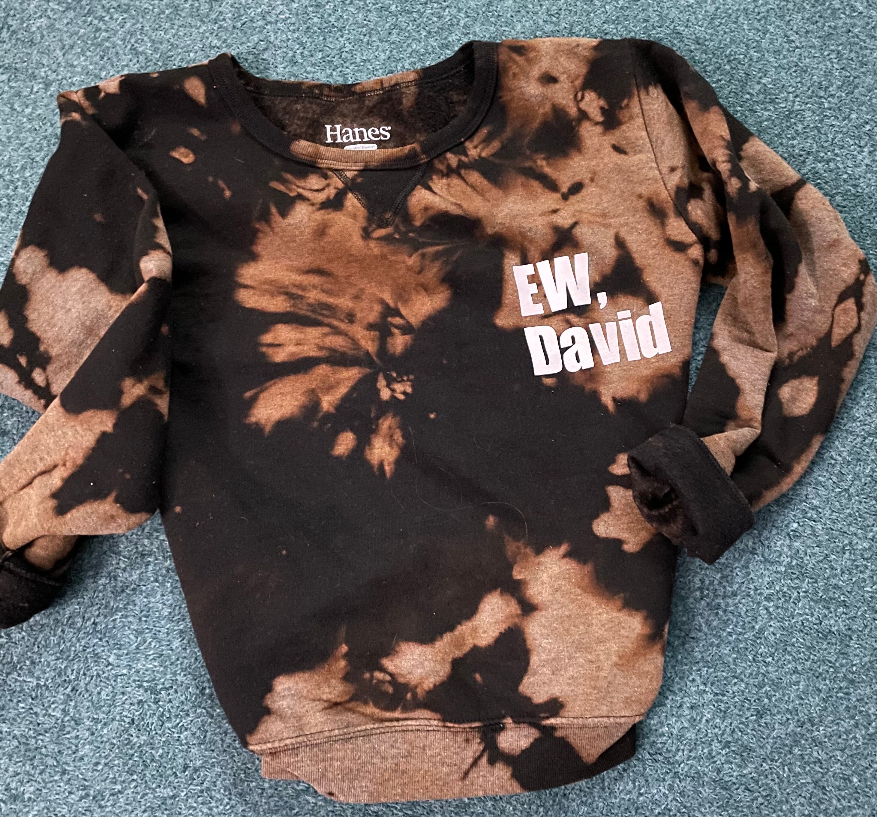 ew david sweatshirt etsy
