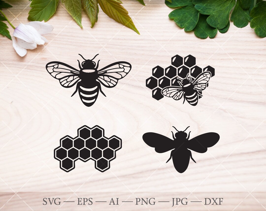 蜂のシルエット SVG。ミツバチとハニカム SVG。マルハナバチ SVG、養蜂