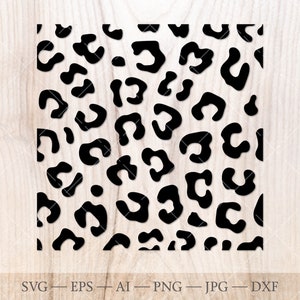 Seamless Leopard Print SVG, Leopard seamless pattern SVG, leopard svg. Cheetah Print Svg, cheetah svg, Animal Print Svg, Cricut Cut File