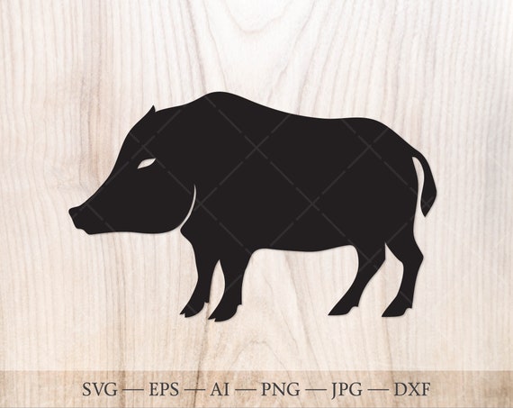 Wild Boar Svg Wild Hog Svg Wild Pig Svg Warthog Svg Boar Etsy
