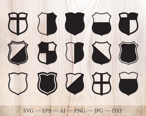 Download Knight Shields Coat Of Arms Clipart Family Crest Svg Etsy