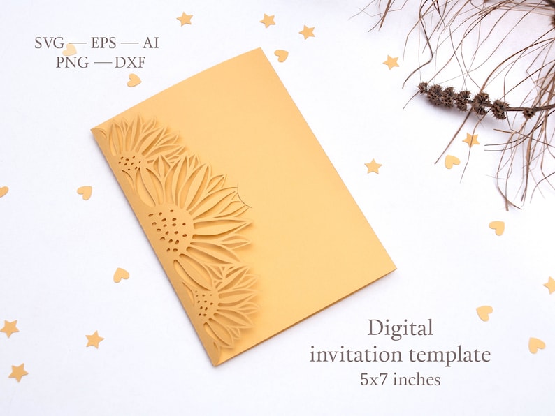 Free Free 339 Sunflower Invitation Svg SVG PNG EPS DXF File