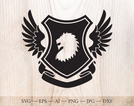 Shield With Wings And Lion Svg Coat Of Arms Clipart Crest Etsy Shield With Wings And Lion Svg Coat Of Arms Clipart Crest Etsy