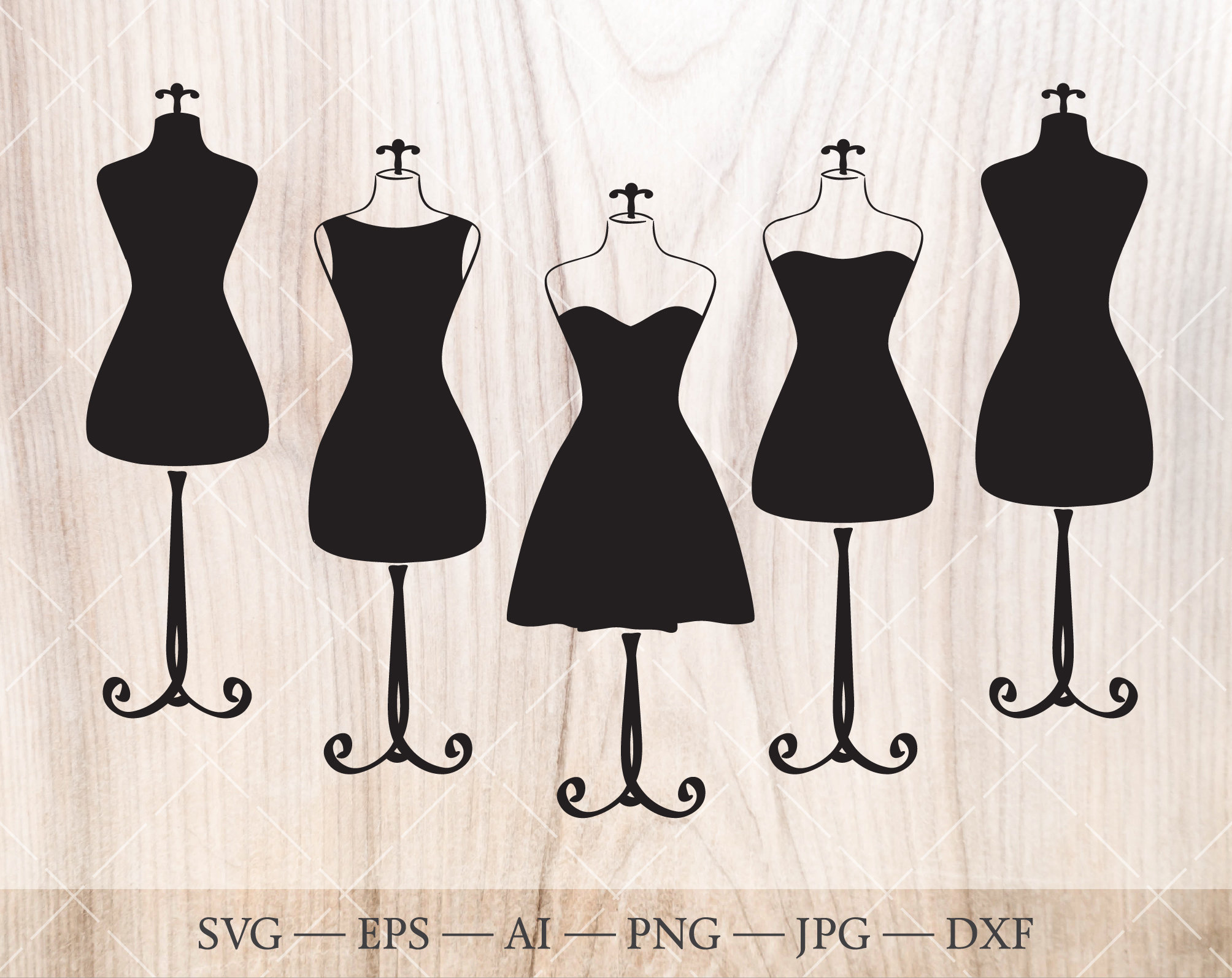 Dress Mannequin Clipart