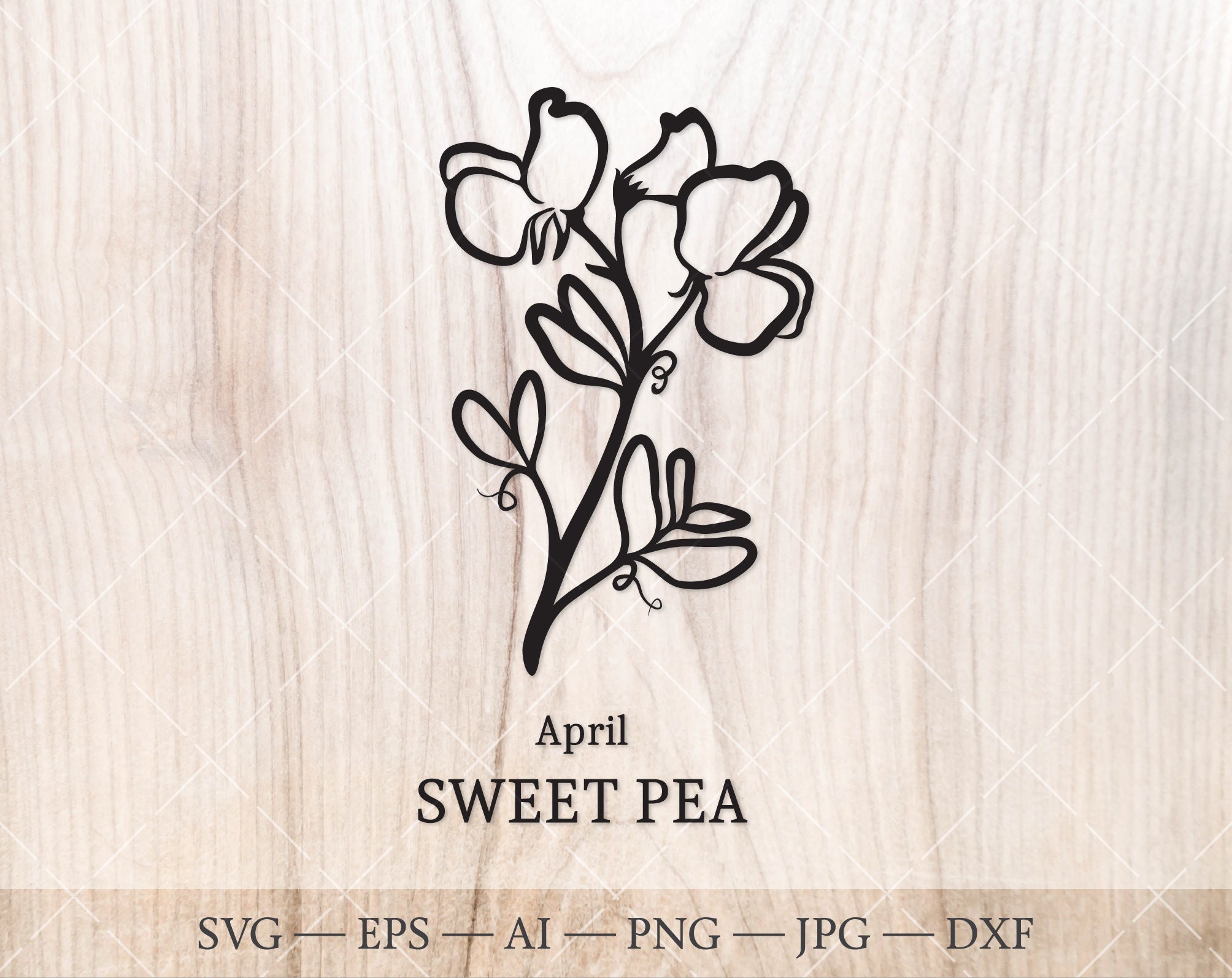 Free Free 150 Sweet Pea Flower Svg SVG PNG EPS DXF File