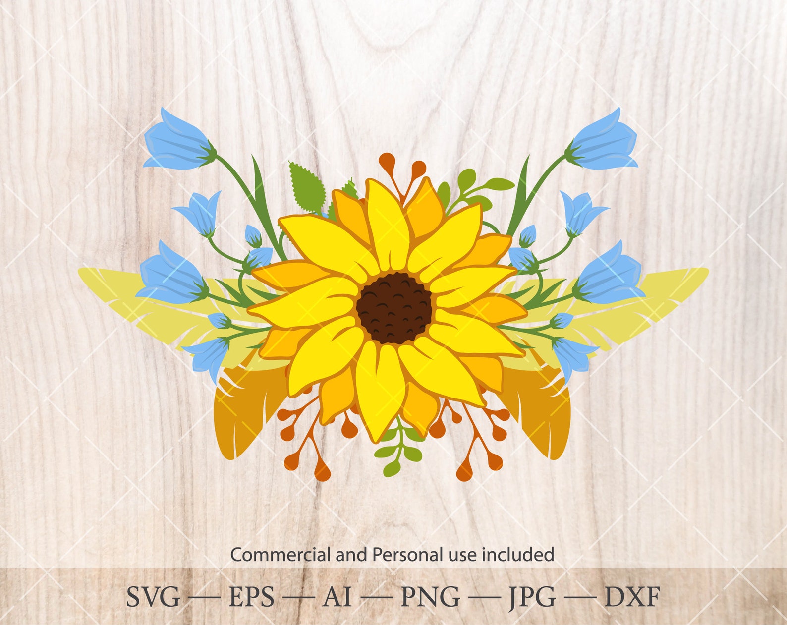 Free Free 75 Sunflower Bouquet Svg SVG PNG EPS DXF File