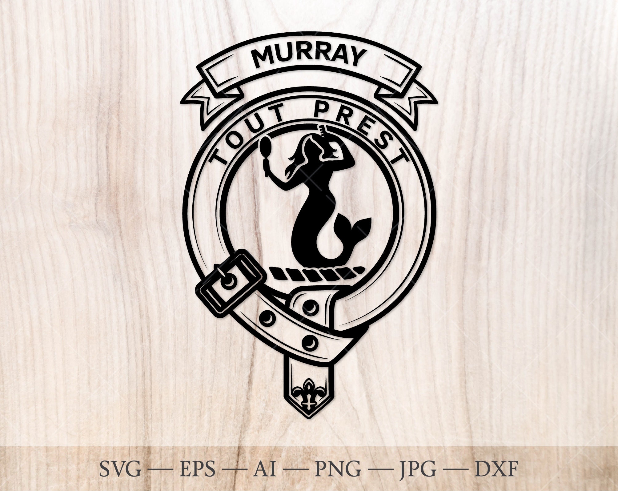 Murray Crest Badge SVG, Scottish Clan Svg, Family Crest Svg. Coat of Arms  Svg. Heraldic Scottish Belt With Buckle SVG. Clan Crest Svg - Etsy, image size:2008x1595