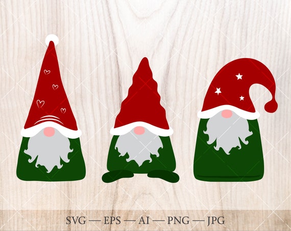 Download Nordic Christmas Gnome Svg Christmas Clipart Tomte Nisse Svg Etsy