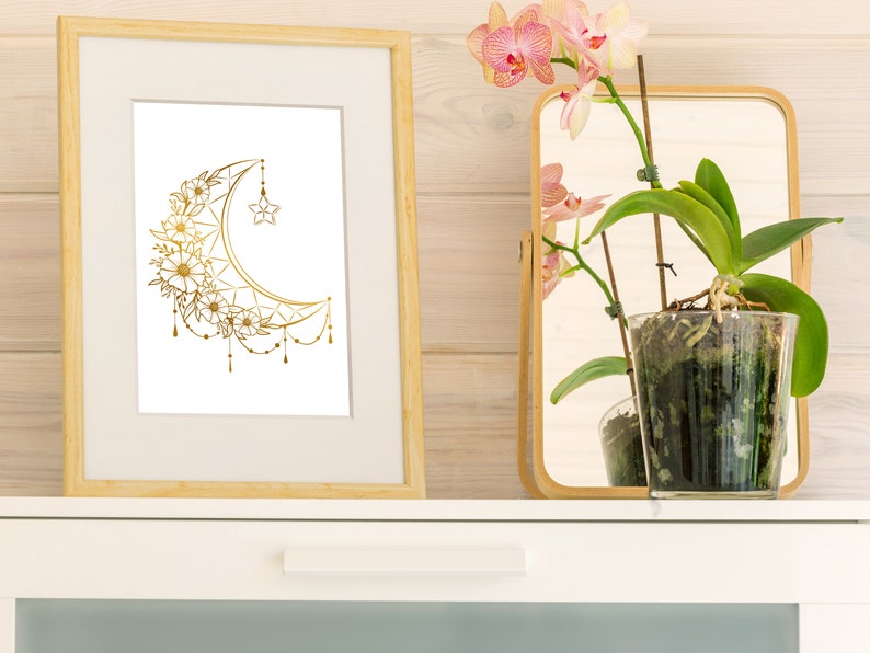 Free Free 86 Flower Moon Svg SVG PNG EPS DXF File