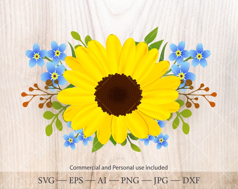 Free Free 56 Clipart Sunflower Jpg SVG PNG EPS DXF File