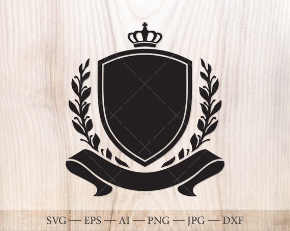 blank coat of arms shield template