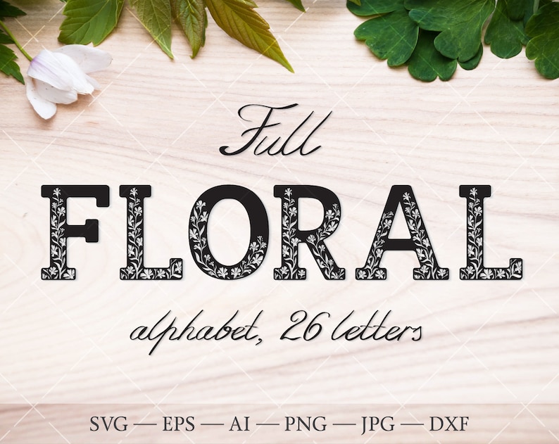 Free Free Flower Initial Svg 62 SVG PNG EPS DXF File