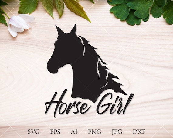 Download Horse Girl Horse Quote Silhouette Funny Equestrian Clipart Etsy