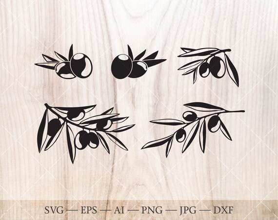 Download Olive Branches Svg Olive Leaf Wreath Svg Etsy