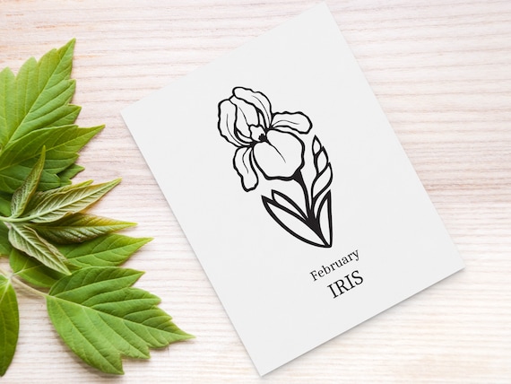 Iris SVG febrero Nacimiento Flor SVG. Dibujo de flores del - Etsy México Iris SVG febrero Nacimiento Flor SVG. Dibujo de flores del - Etsy México