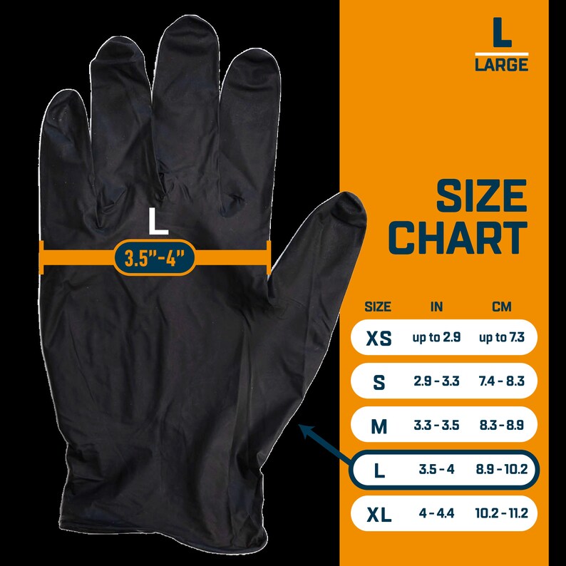 M KRS Nitrile Wood Finishing Gloves 6 Mil Etsy