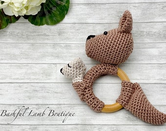 kangaroo teether