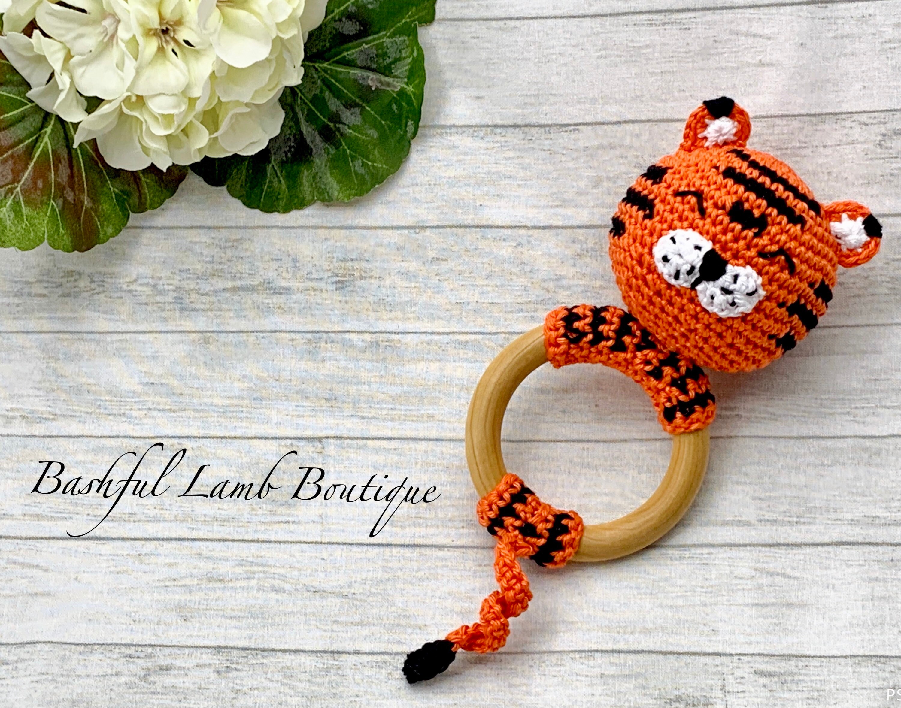 TIGER Photo Prop Rattle, Birth Announcement Accessory, Baby Toy - Etsy