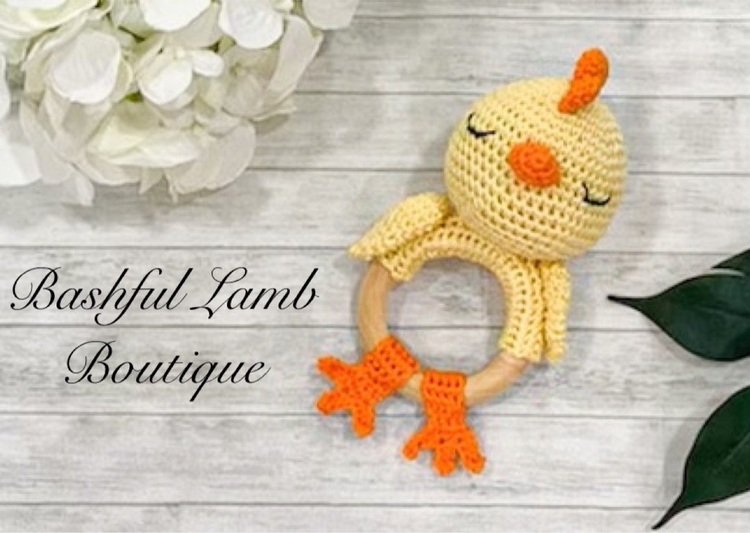 CHICKEN Rattle, Baby Announcement Accessory, Photo Prop - Etsy
