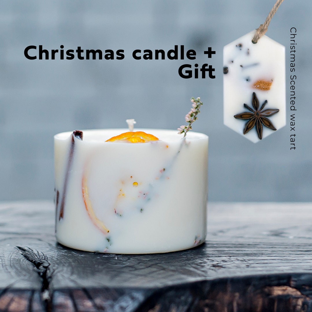 Christmas Candle Gift Wax Tart, Christmas Scent Soy Wax Candle