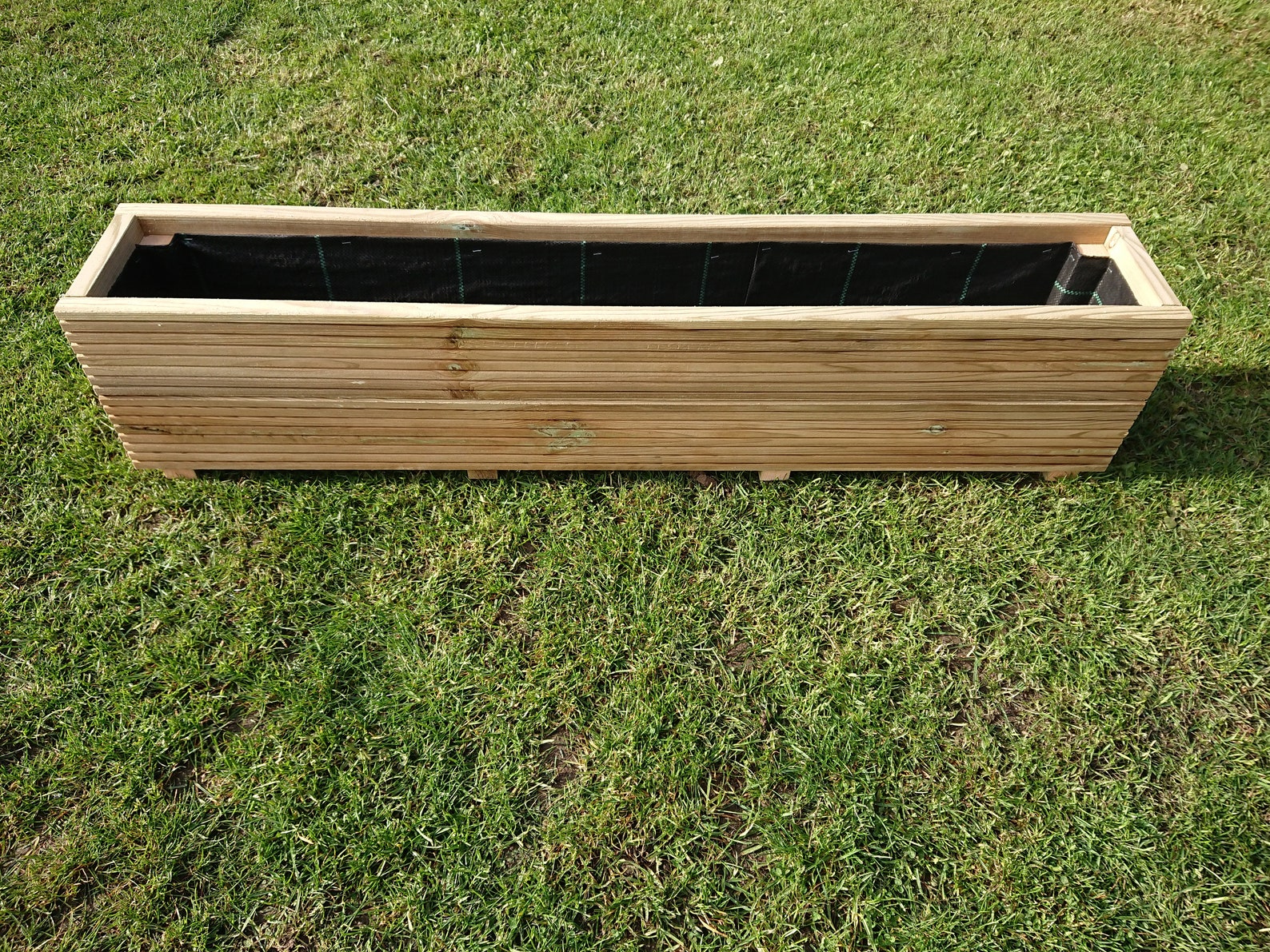 Wooden Decking Treated Garden Planter Various lengths 265mm Etsy
