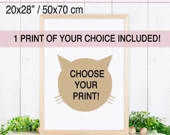 50x70 Cm Print Etsy