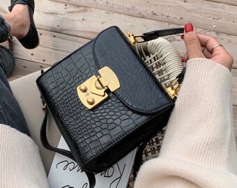 small square purse