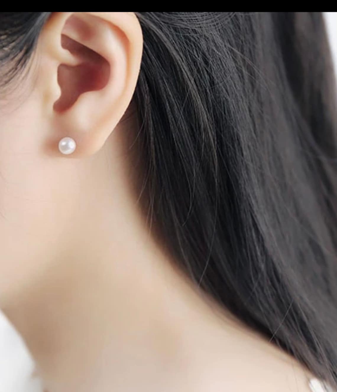 Pearl earring silver 925