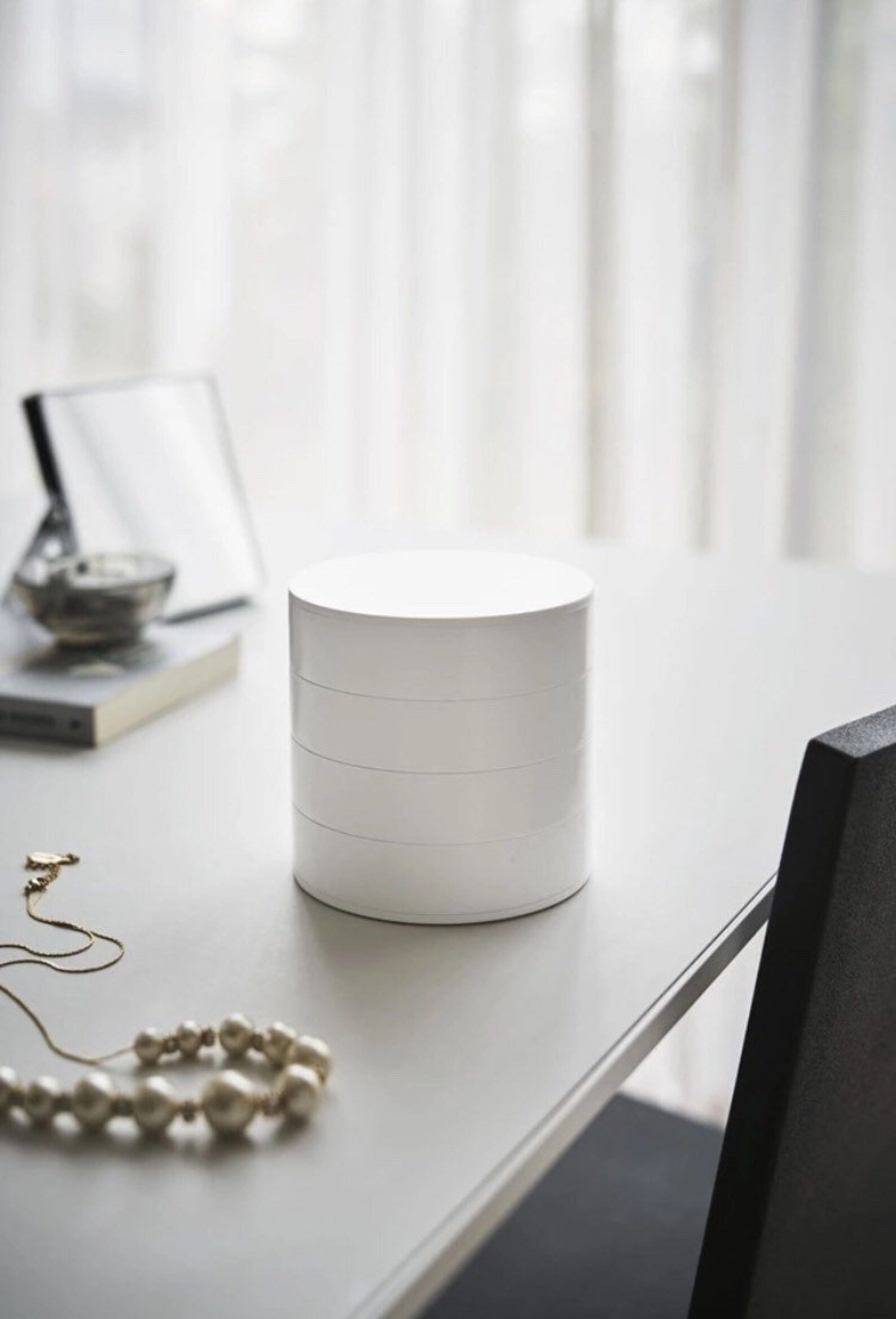 Rotating Jewelry Box Small Jewelry Organizer 4-towers Box - Etsy