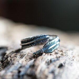 Bague plume pour hommes Etsy France