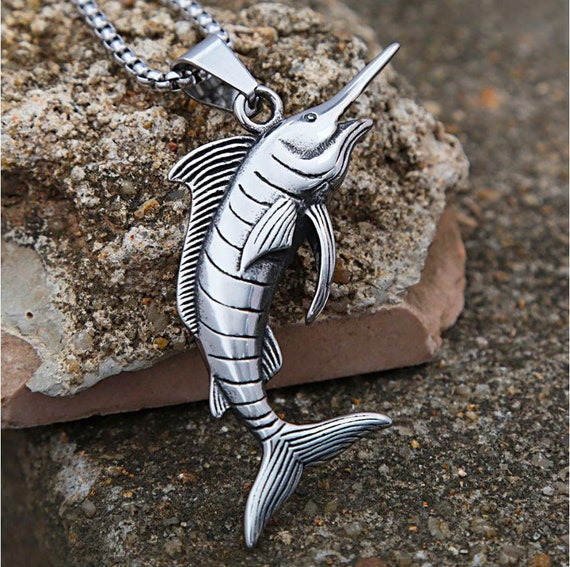 Fish chain best sale necklace