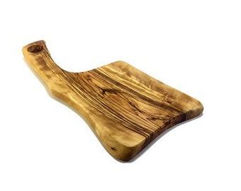 Ax Olive Wood Serving Board, Wooden Steak Board, Handmade,