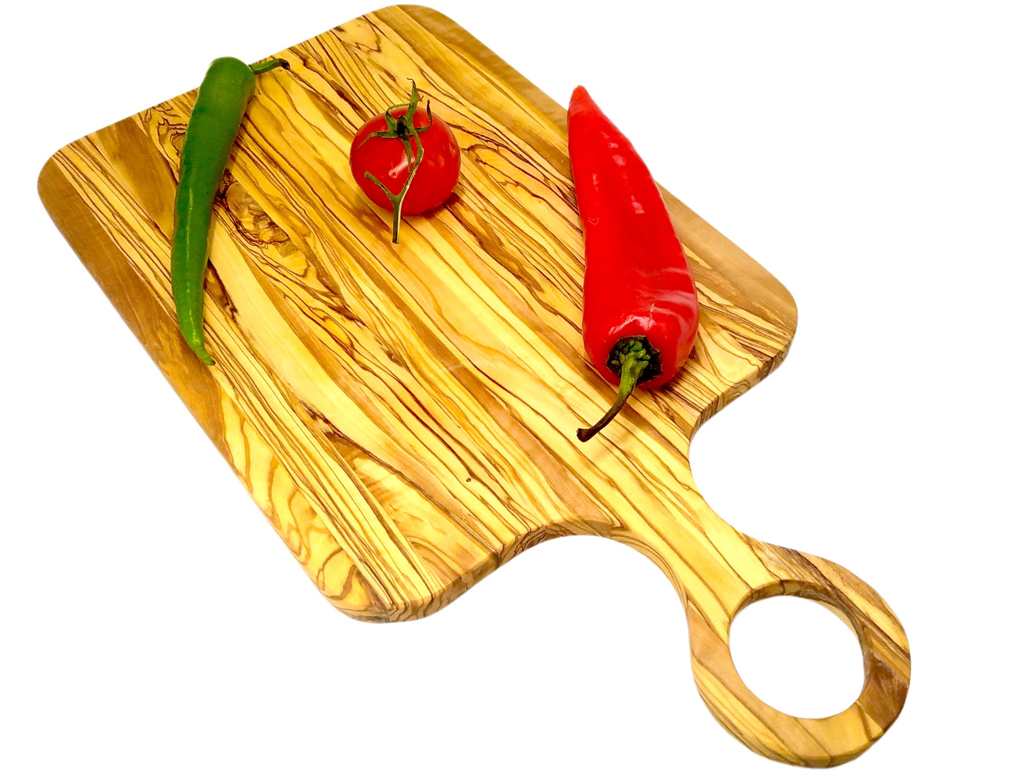 Large Olive Wood Cutting Board Wooden Handmade Large Wooden Etsy