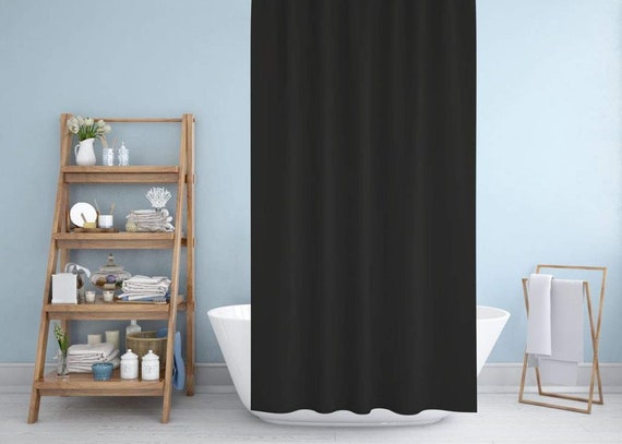 Black Shower Curtain 240x200cm Digital Print Polyester Black Shower Curtain 240x200cm Digital, 94 Shower Curtain
