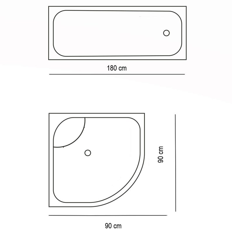 Creme Duschvorhang, Creme Badezimmer Gardine, Polyester wasserdicht, waschbar, Schimmel und Mehlew resistent, mit Haken Bild 4