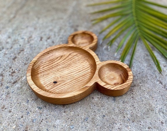 Wood outlet baby plates