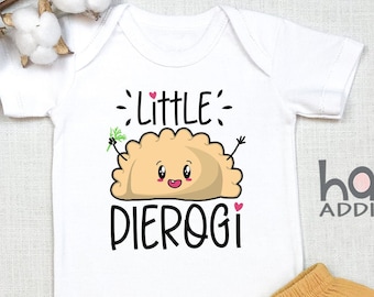 Little Pierogi , Polish , Baby Girl, Baby Boy, Polish Money, Polska , Polish Baby Shower Gift, Polaka, Orzel, Long Sleeve, Onesie®