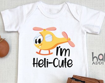 Helicopter , Cute Airplane , Toddler Shirt, Adventure Baby s, Travel Buddy, Long Sleeve, Funny Pun , Raglan Shirt, Onesie®