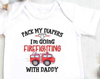 firefighter onesie